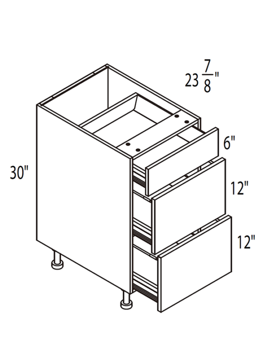 [Grand] Drawers Base 2 Heartwood Kitchen and Bath Ottawa